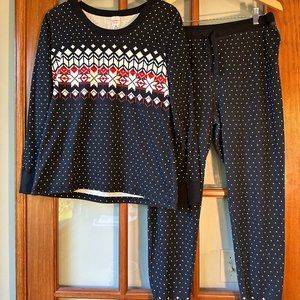 Hanna Andersson Women's Long John Pajama Top + Pant